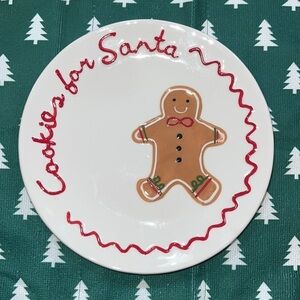 𝅺HALLMARK COOKIES FOR SANTA Holiday serveware